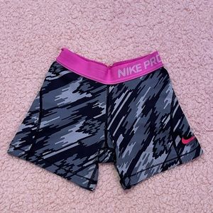 Camo / Pink Nike Spandex
